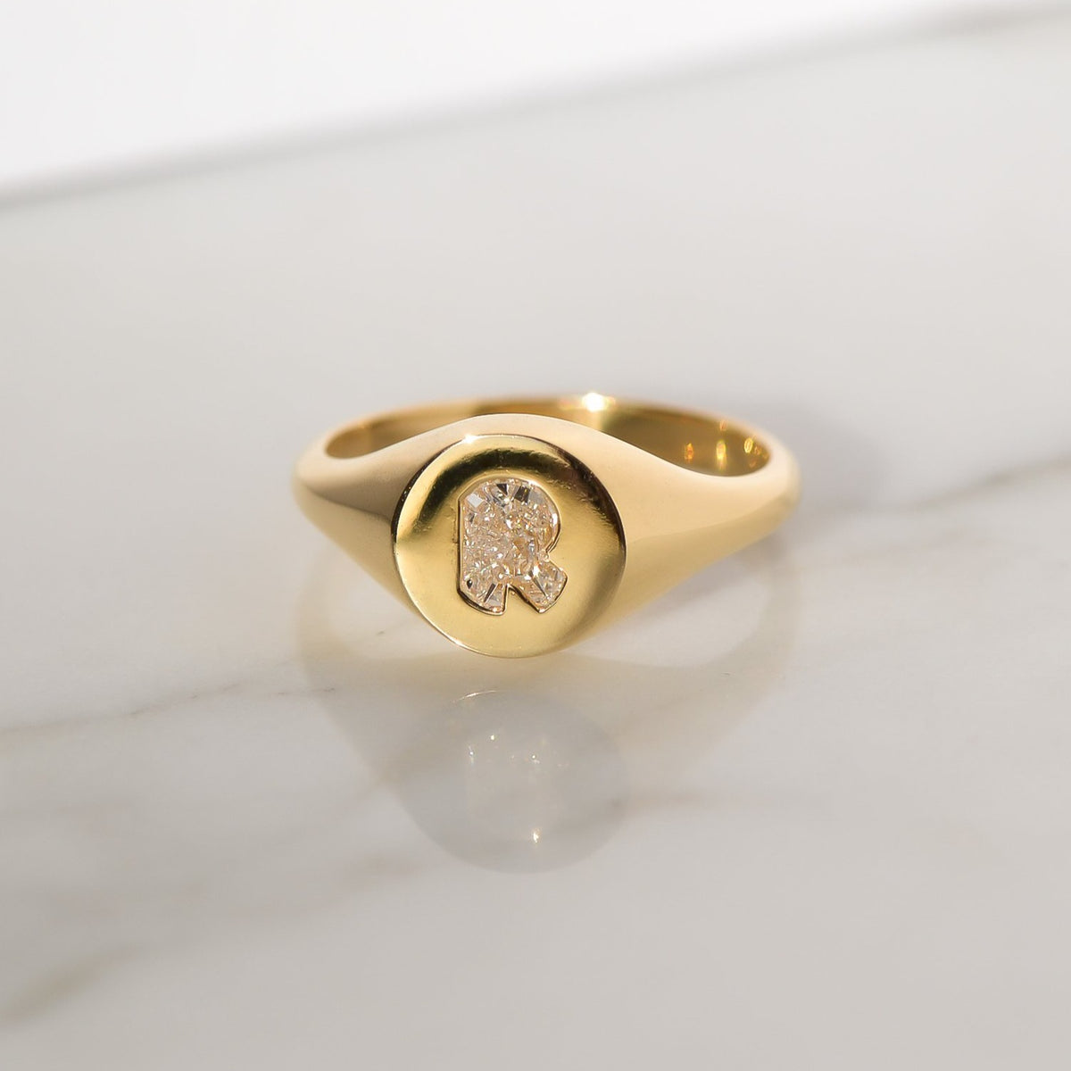 18ct Gold Signet Ring